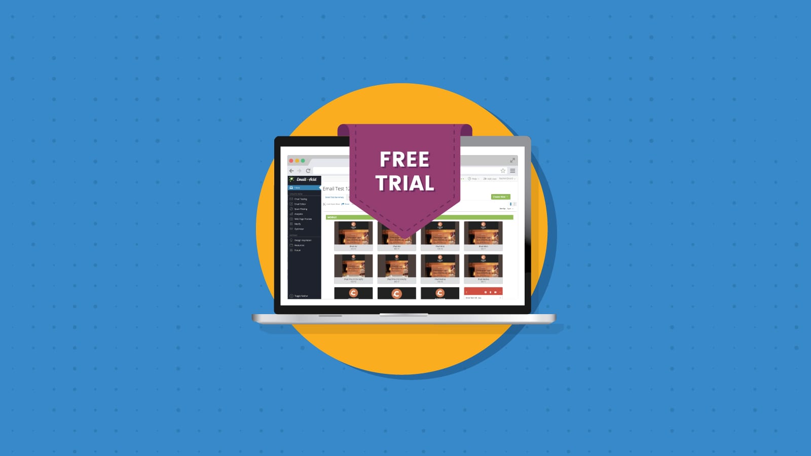 Email on Acid free trial