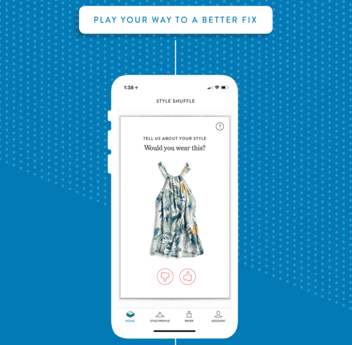 Stitch Fix Style Shuffle email