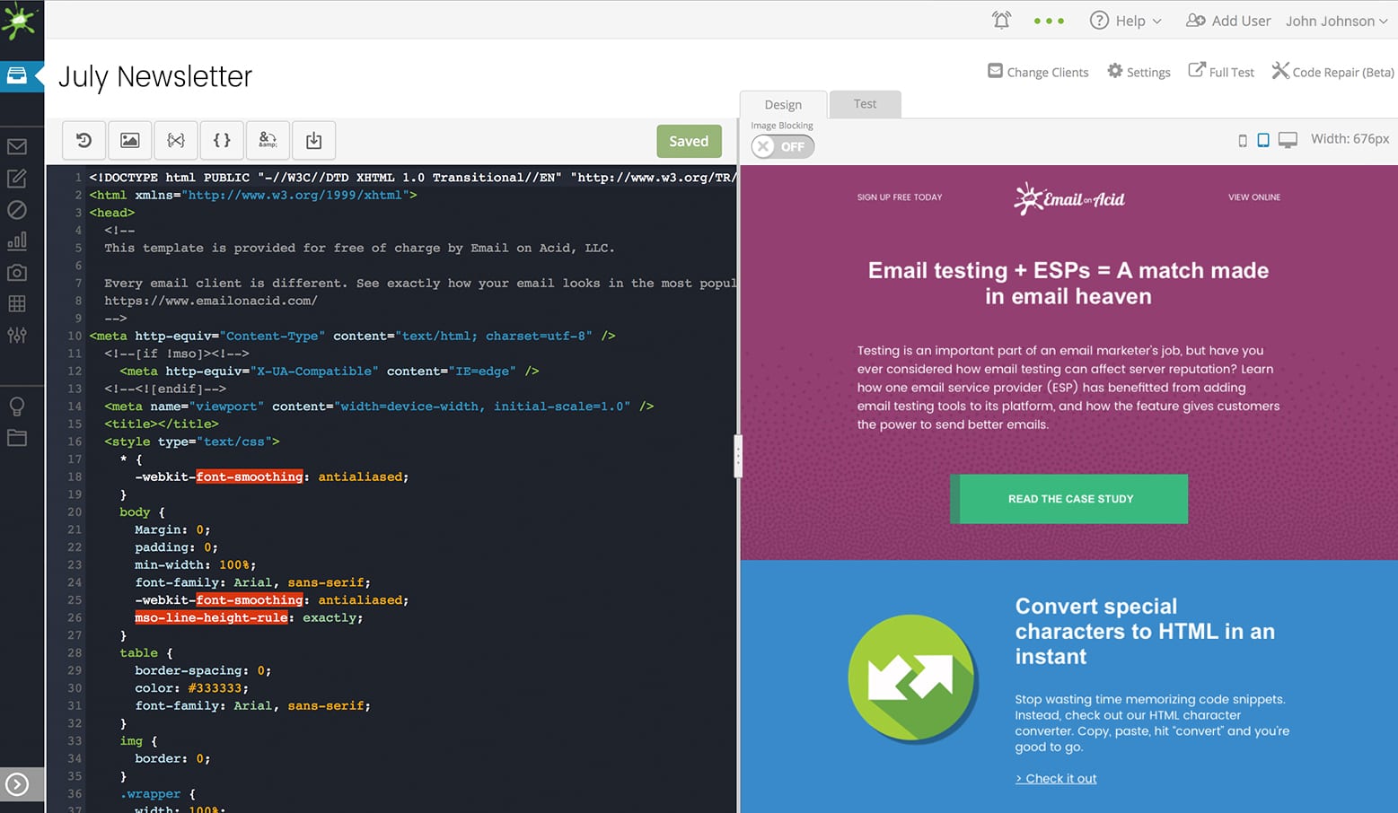 Test Code Changes In Real Time Email On Acid Email Editor Test Code Changes In Real Time Email On Acid Email Editor