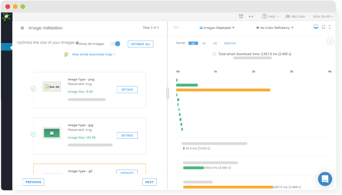 Optimize image load time