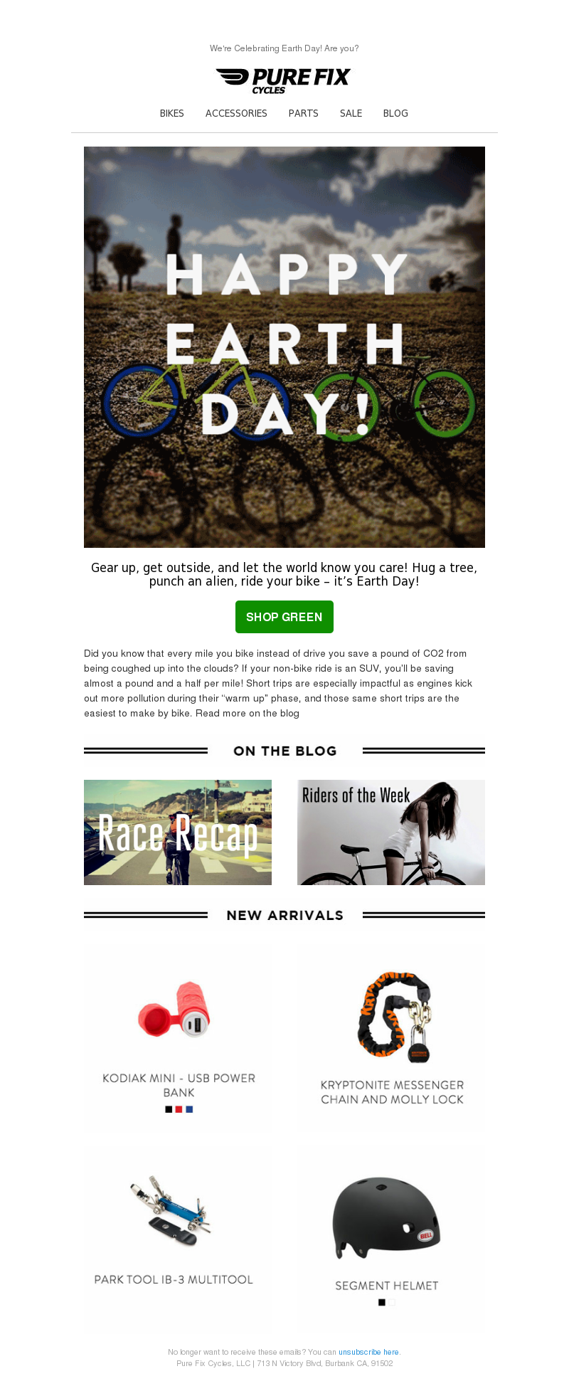 Earth Day Email Marketing Ideas Must See Examples Email On Acid