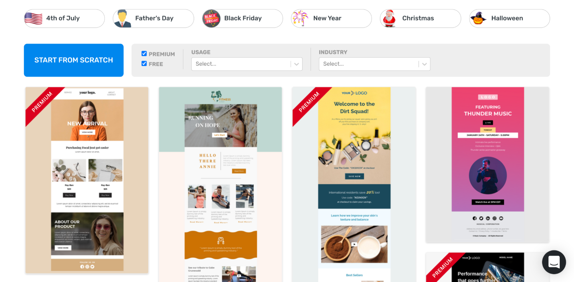 Best Free Email Templates To Send To Your Subscribers Vlogger Faire
