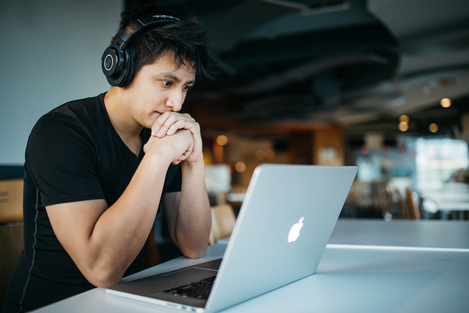 stock photo guy with laptop